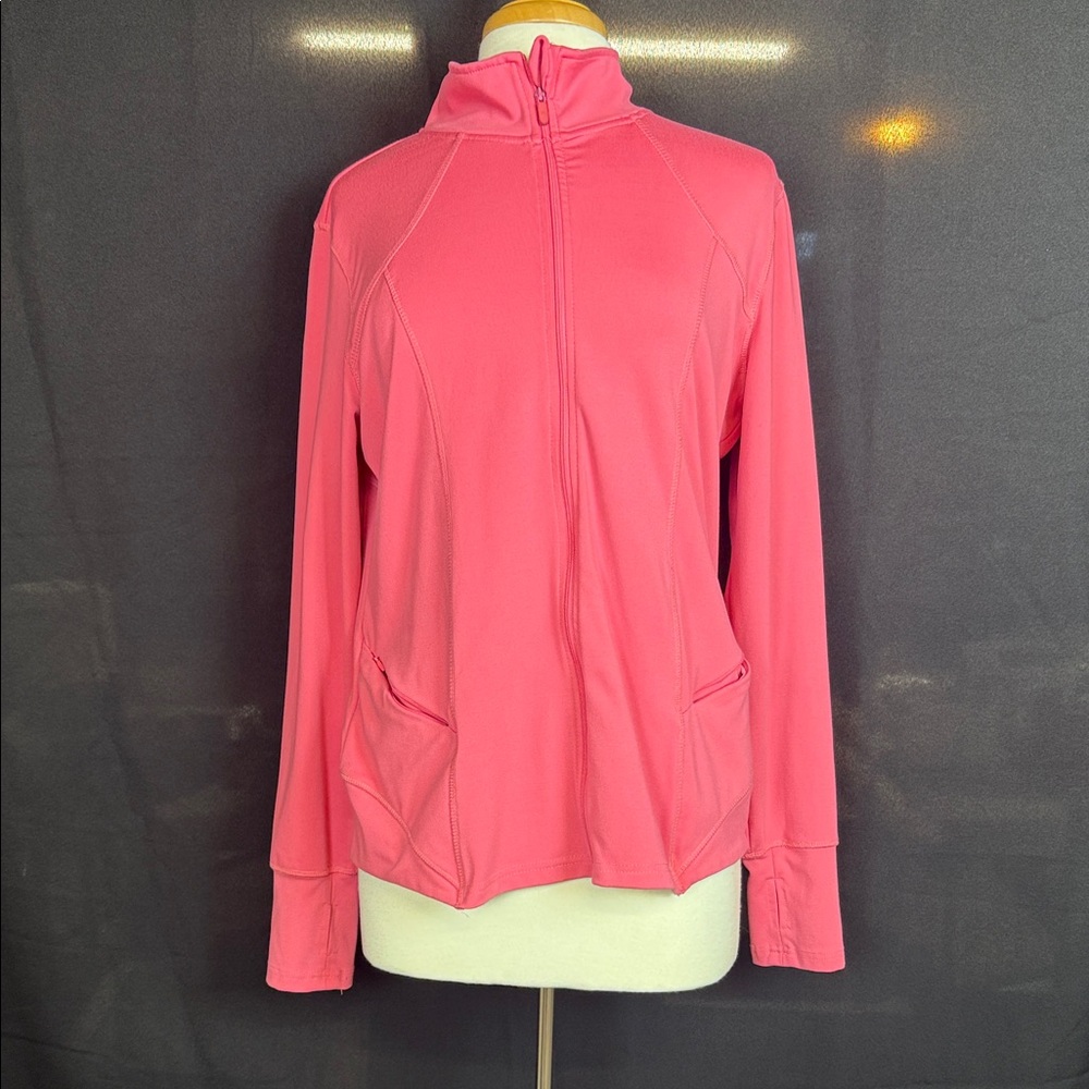 RBX Pink Work out Zip Up Jacket